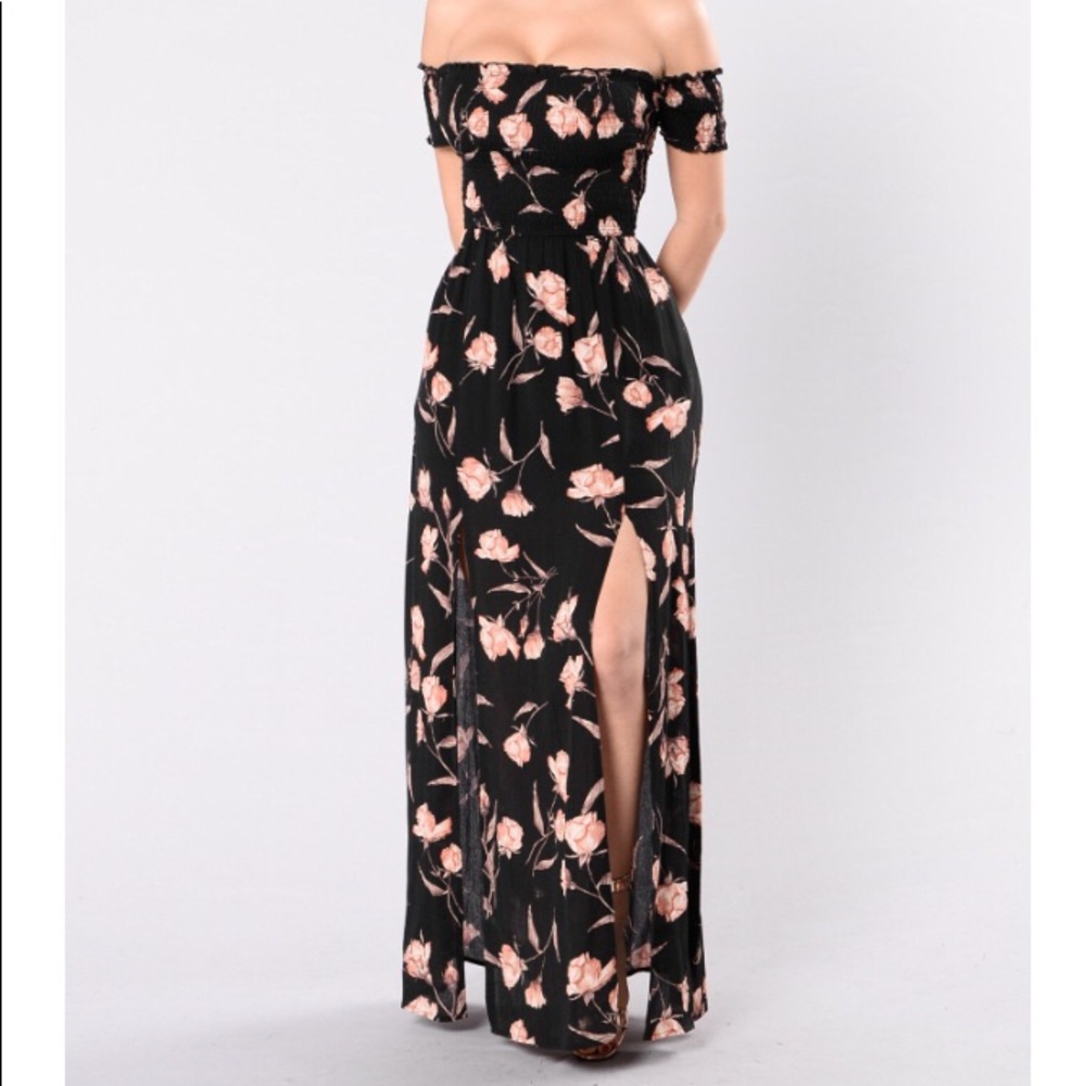 Rose Well Dress - Black fashion nova